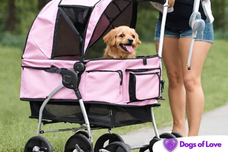 How to cool a dog in a stroller on a hot day