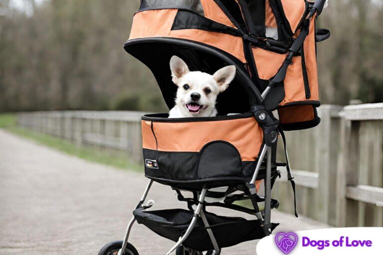 What dog stroller has real tires